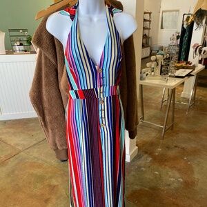 STRIPE MULTICOLOR JUMPSUIT